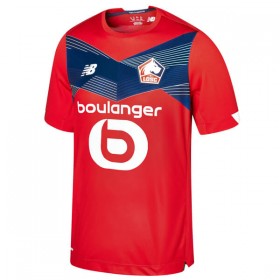 Camisolas de futebol Lille OSC Equipamento Principal 2020/21 Manga Curta